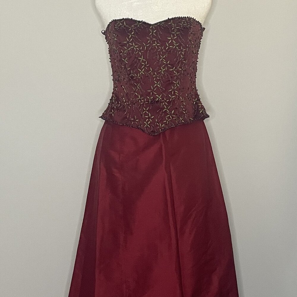 Evening skirt with 2 tops
